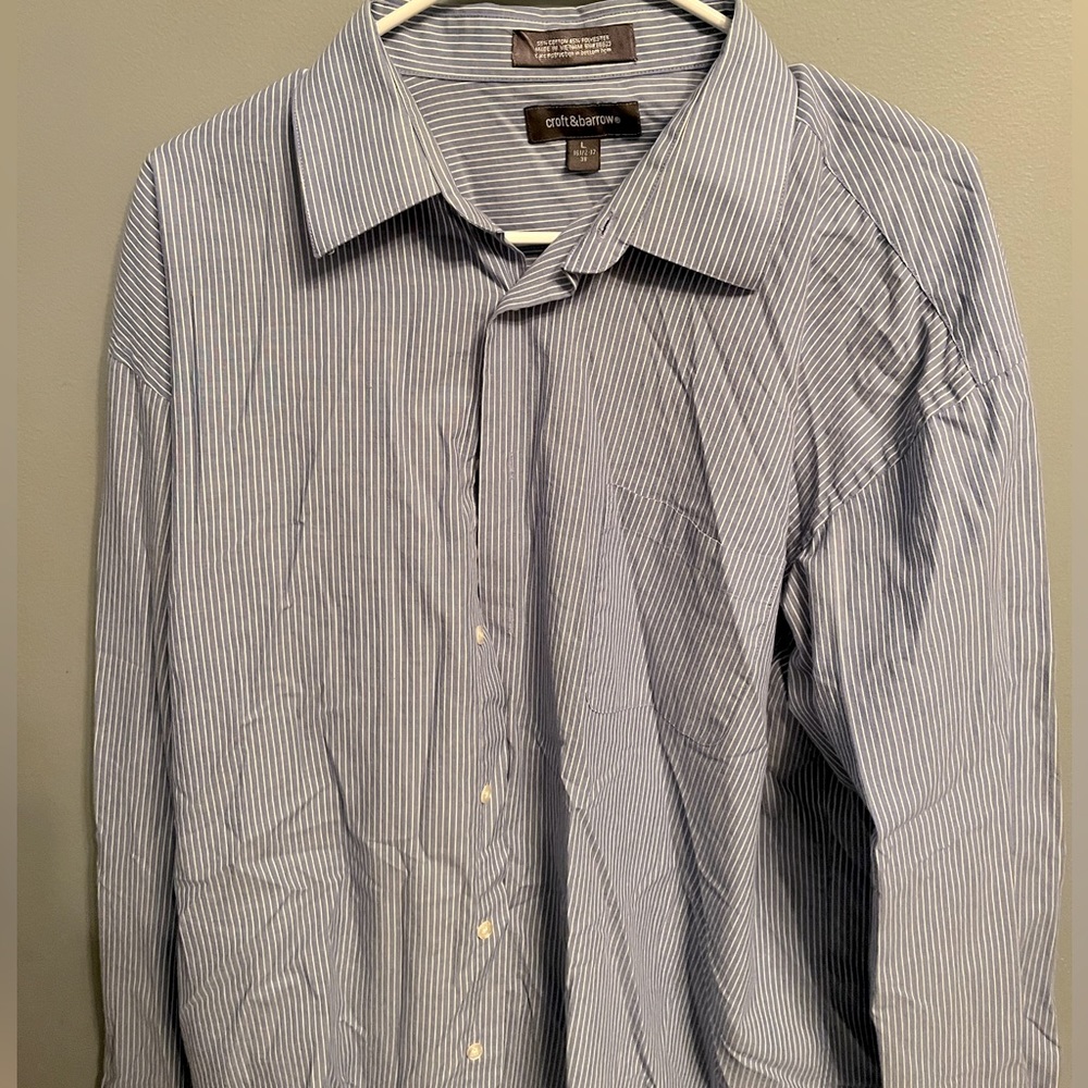 Men’s long sleeve button down